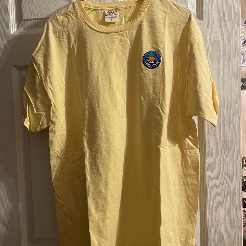 Yellow Herrington Harbor Maryland Tee